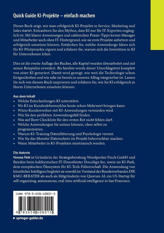 Produktbild: Quick Guide KI-Projekte &ndash; einfach machen
