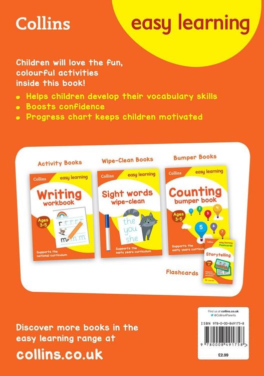 Produktbild: Easy Learn Vocab Ab Age 3-5