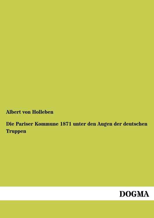 Produktbild: Die Pariser Kommune 1871 unter den Augen der deutschen Truppen