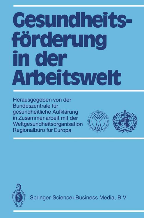 Produktbild: Gesundheitsf&ouml;rderung in der Arbeitswelt