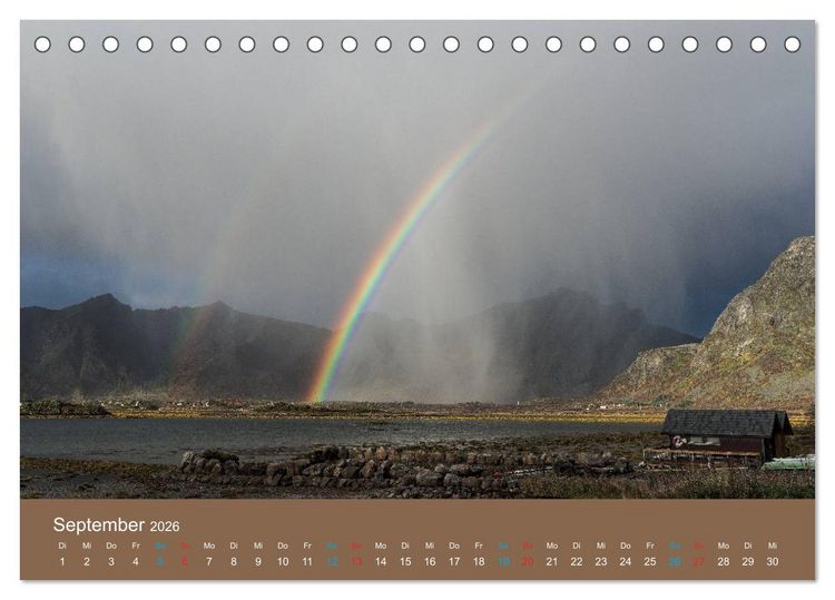 Produktbild: Fasziantion Natur (Tischkalender 2026 DIN A5 quer), CALVENDO Monatskalender