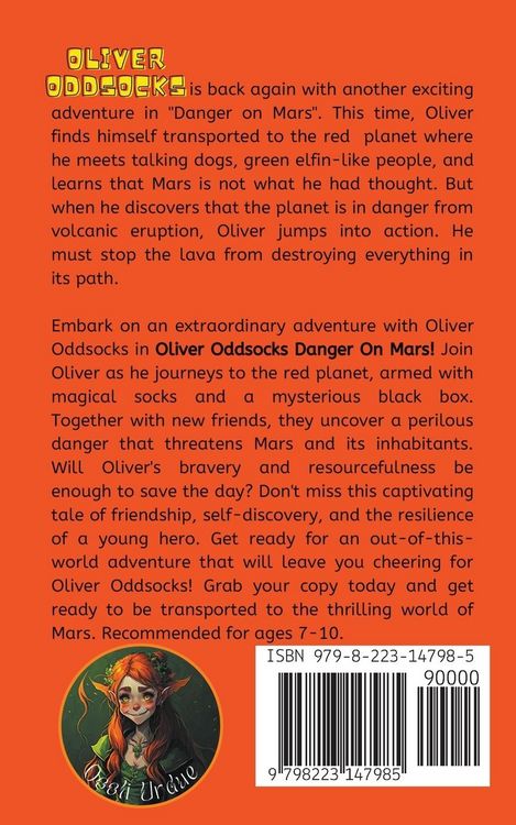 Produktbild: Oliver Oddsocks Danger On Mars!