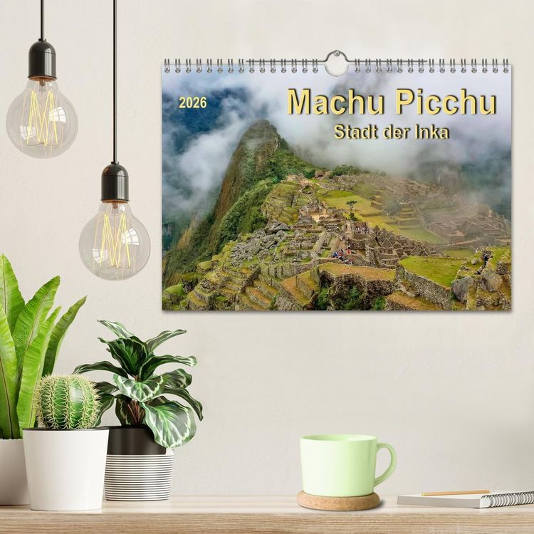 Produktbild: Machu Picchu - Stadt der Inka (Wandkalender 2026 DIN A4 quer), CALVENDO Monatskalender