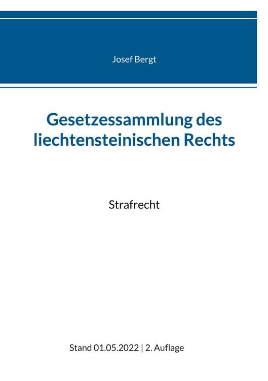 Produktbild: Gesetzessammlung des liechtensteinischen Rechts