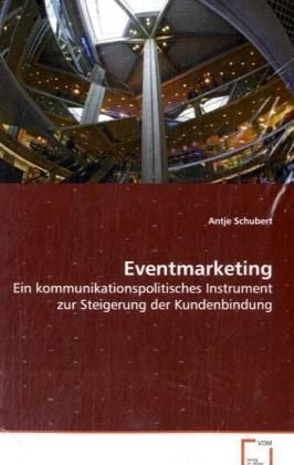 Produktbild: Schubert Antje: Eventmarketing