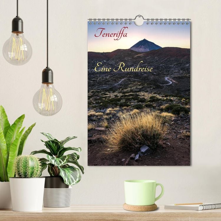 Produktbild: Teneriffa Eine Rundreise (Wandkalender 2026 DIN A4 hoch), CALVENDO Monatskalender