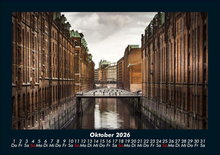 Produktbild: Hamburg 2026 Fotokalender DIN A5