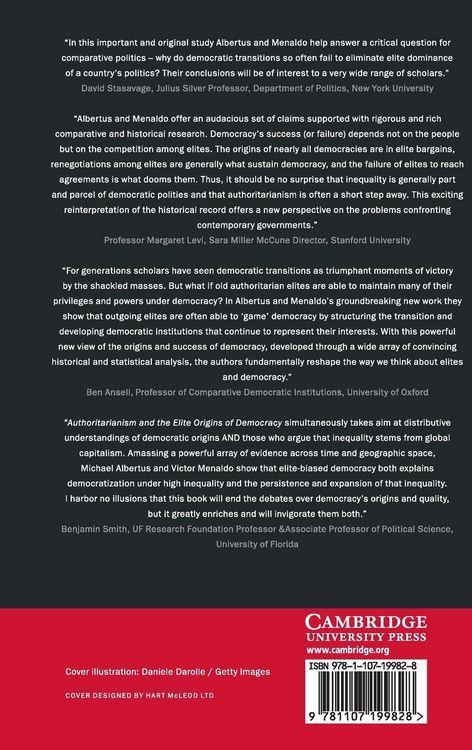 Produktbild: Authoritarianism and the Elite Origins of Democracy