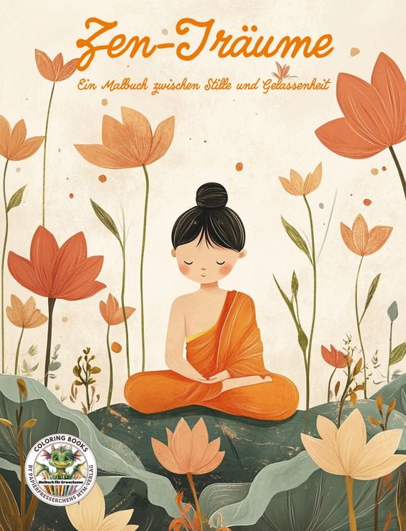 Produktbild: Zen-Tr&auml;ume - Ein Malbuch zwischen Stille und Gelassenheit