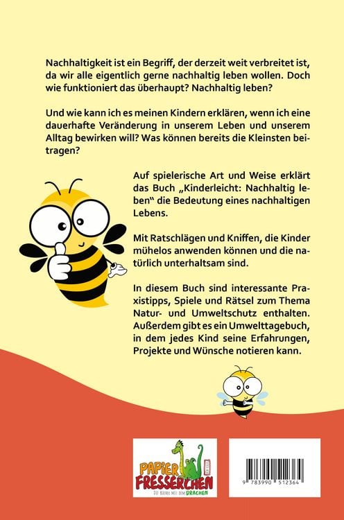 Produktbild: Kinderleicht: Nachhaltig leben - Umwelt- und Naturschutz lernen