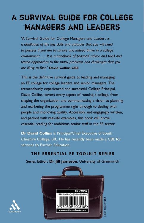 Produktbild: Survival Guide for College Managers and Leaders