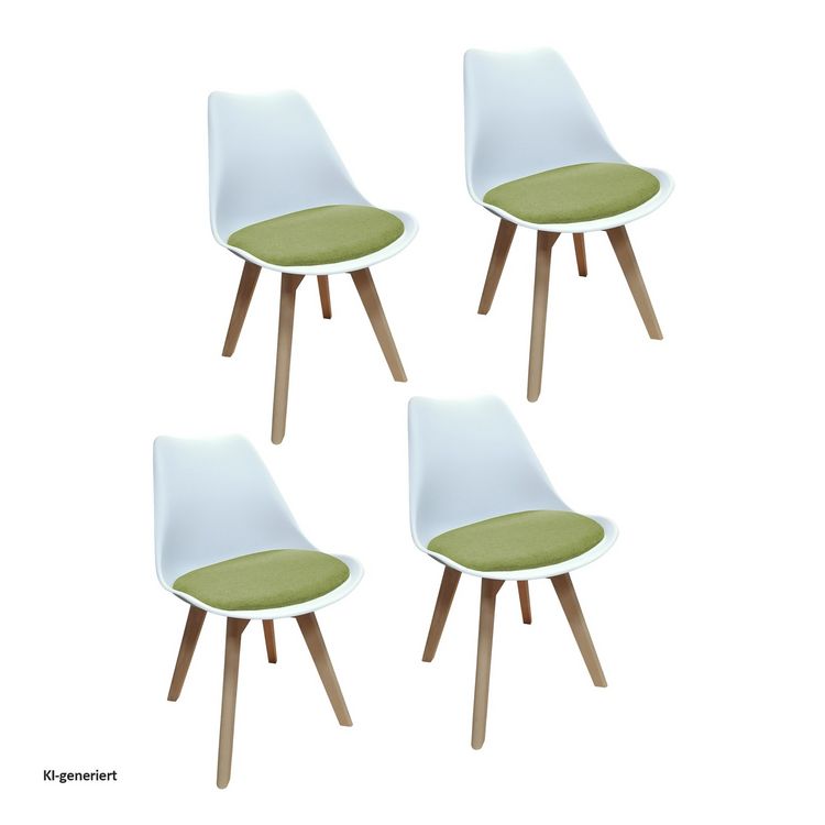 Produktbild: HTI-Living Stuhl Atlanta Webstoff 4er-Set Stuhl Atlanta Webstoff 4er-Set