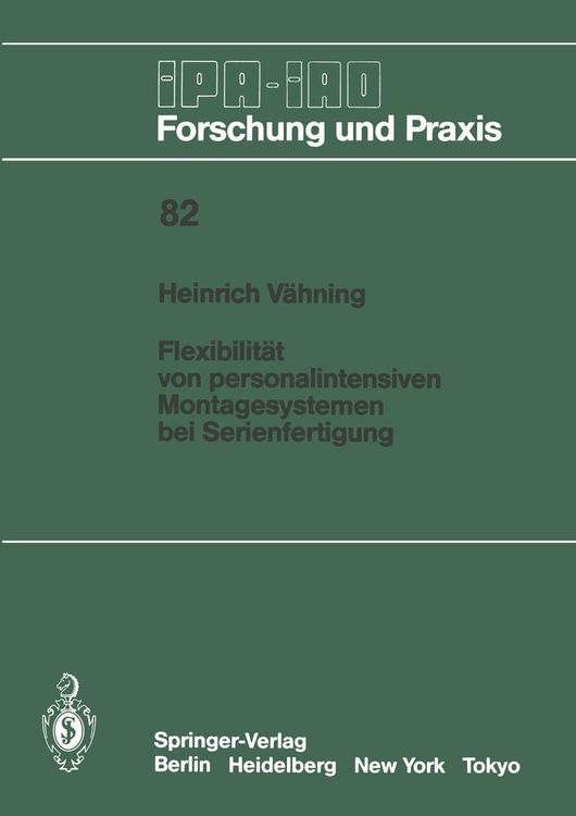 Produktbild: Flexibilit&auml;t von personalintensiven Montagesystemen bei Serienfertigung
