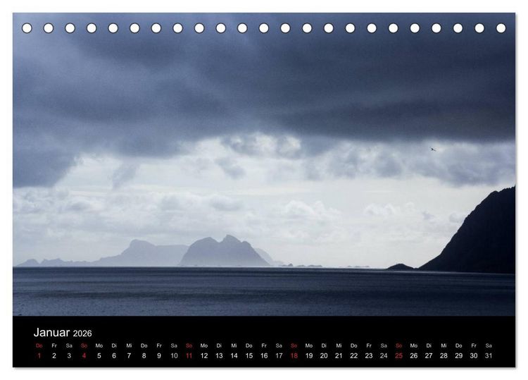 Produktbild: Himmels-Bilder - Die gro&szlig;e Weite (Tischkalender 2026 DIN A5 quer), CALVENDO Monatskalender