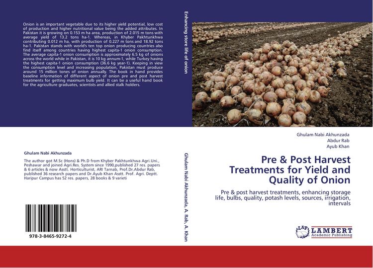 Produktbild: Pre & Post Harvest Treatments for Yield and Quality of Onion