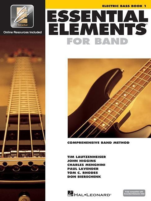 Produktbild: Essential Elements for Band - Electric Bass Book 1 with Eei