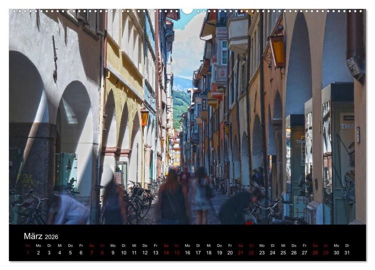 Produktbild: Bozen 2026 (Wandkalender 2026 DIN A2 quer), CALVENDO Monatskalender