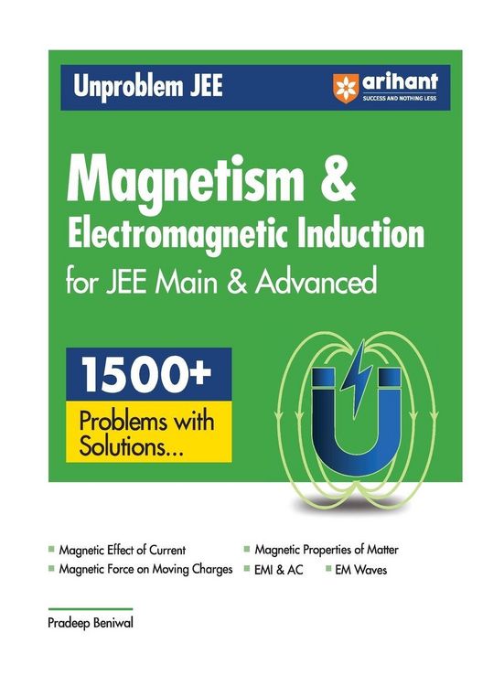 Produktbild: Arihant Unproblem JEE Magnetism & Electromagnetic Induction For JEE Main & Advanced