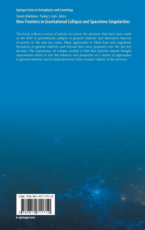 Produktbild: New Frontiers in Gravitational Collapse and Spacetime Singularities