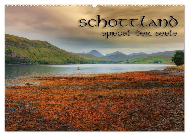 Produktbild: Schottland - Spiegel der Seele (Wandkalender 2026 DIN A2 quer), CALVENDO Monatskalender