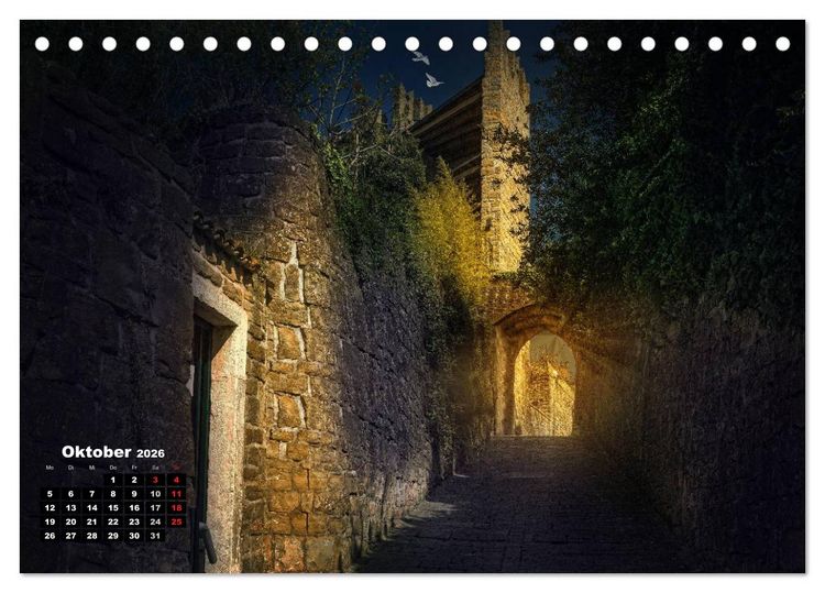 Produktbild: M&auml;rchen Stadt Piran (Tischkalender 2026 DIN A5 quer), CALVENDO Monatskalender