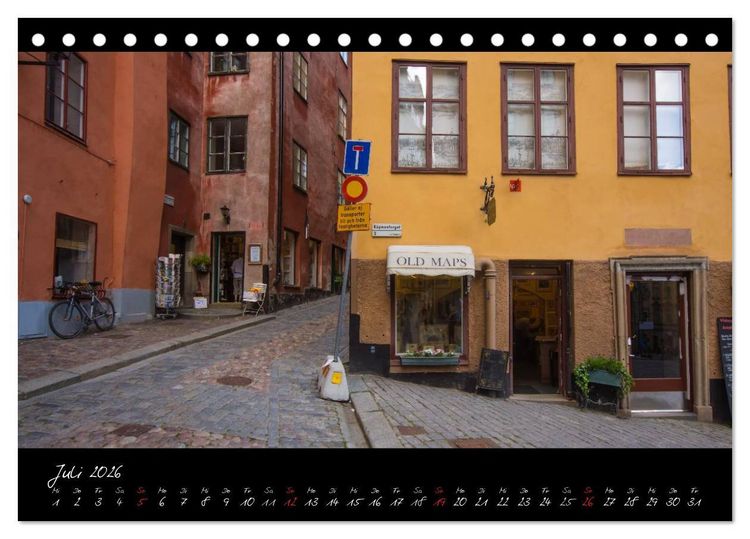 Produktbild: Stockholm und seine Sch&auml;ren (Tischkalender 2026 DIN A5 quer), CALVENDO Monatskalender