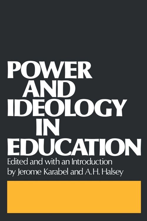Produktbild: Power and Ideology in Education