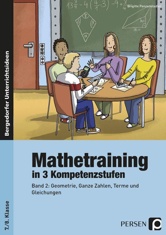 Produktbild: Mathetraining in 3 Kompetenzstufen - 7./8. Klasse