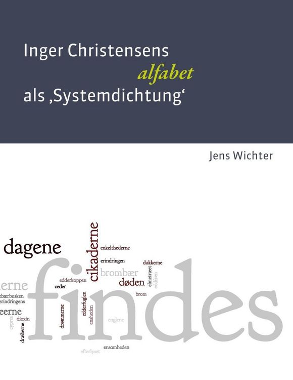 Produktbild: Inger Christensens 'alfabet' als Systemdichtung