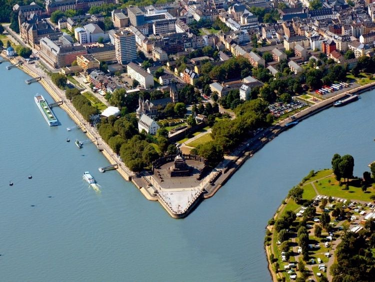 Produktbild: Das deutsche Eck bei Koblenz (Puzzle)