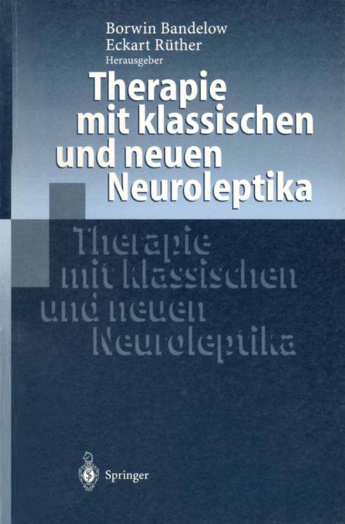 Produktbild: Therapie mit klassischen und neuen Neuroleptika