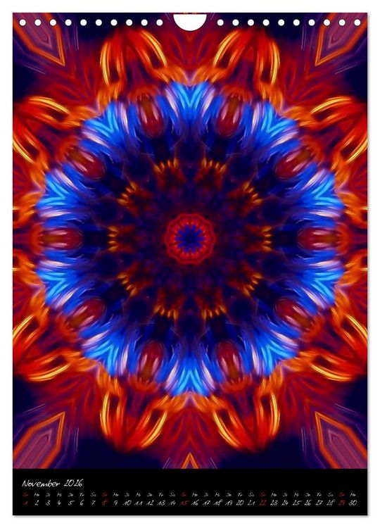 Produktbild: Mandala - Esoterik & Meditation (Wandkalender 2026 DIN A4 hoch), CALVENDO Monatskalender