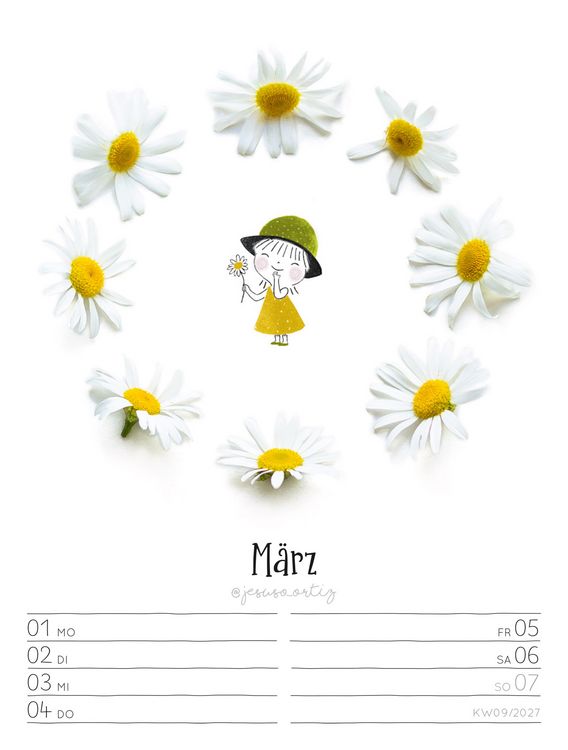 Produktbild: Little Dreams Wochenplaner Kalender 2027