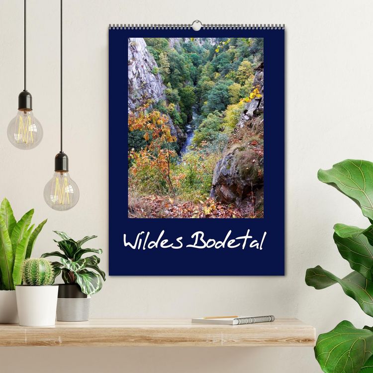 Produktbild: Wildes Bodetal (Wandkalender 2026 DIN A2 hoch), CALVENDO Monatskalender