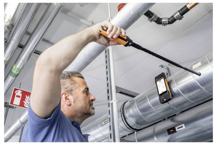 Produktbild: testo Universal-Klimamessger&auml;t Umweltmesstechnik-Set Temperatur, Druck -40, 0 - 150, 200 &deg;C, hPa
