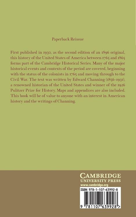Produktbild: The United States of America 1765 1865