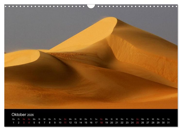 Produktbild: SAHARA (Wandkalender 2026 DIN A3 quer), CALVENDO Monatskalender