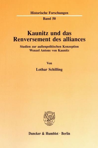 Produktbild: Kaunitz und das Renversement des alliances.