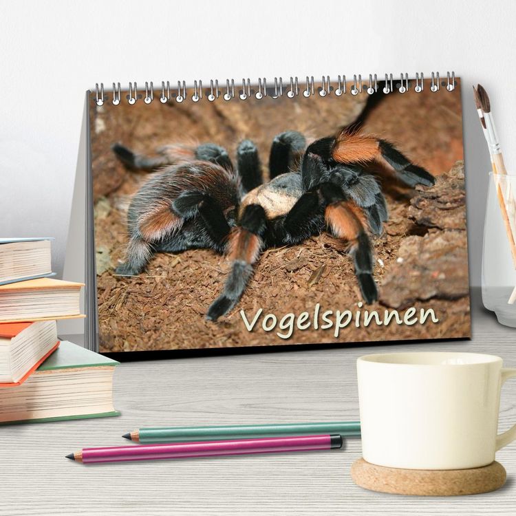 Produktbild: Vogelspinnen (Tischkalender 2026 DIN A5 quer), CALVENDO Monatskalender
