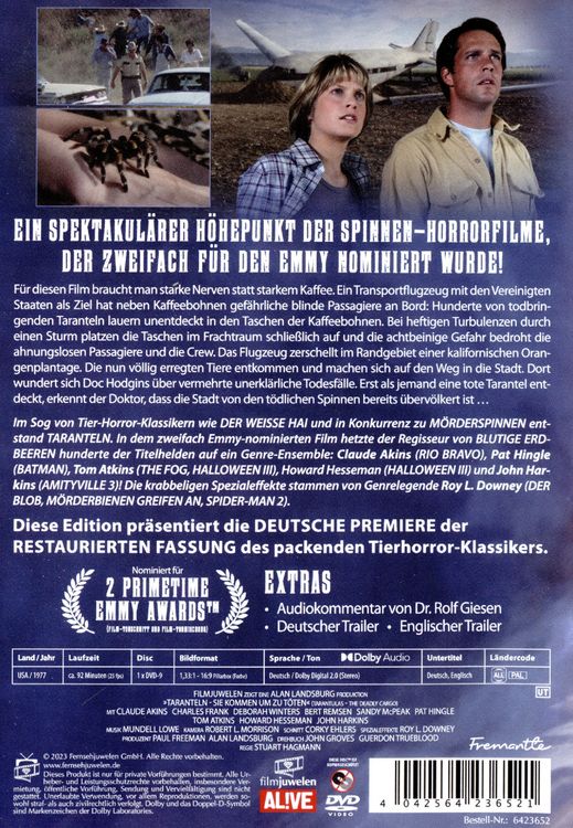 Produktbild: Taranteln - Sie kommen um zu t&ouml;ten (Filmjuwelen)