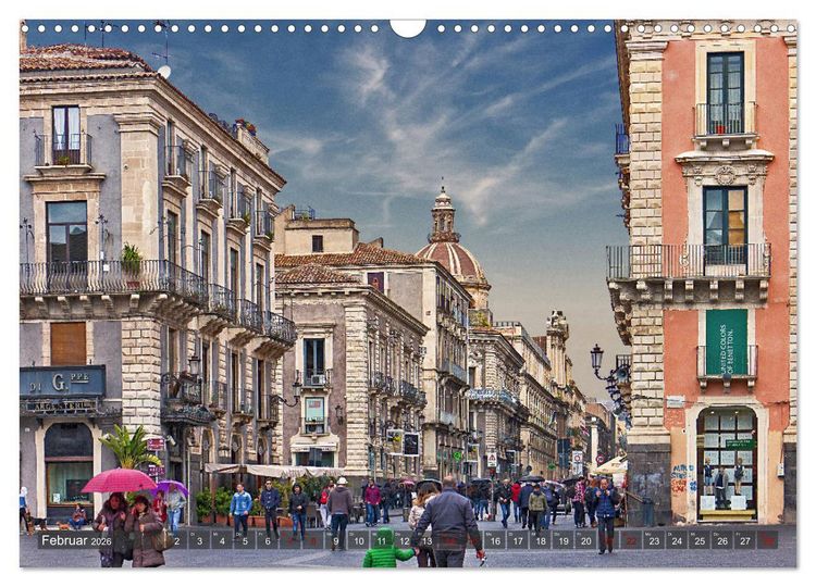 Produktbild: Widerspr&uuml;chliches Sizilien (Wandkalender 2026 DIN A3 quer), CALVENDO Monatskalender
