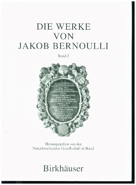 Produktbild: Die Werke von Jakob Bernoulli