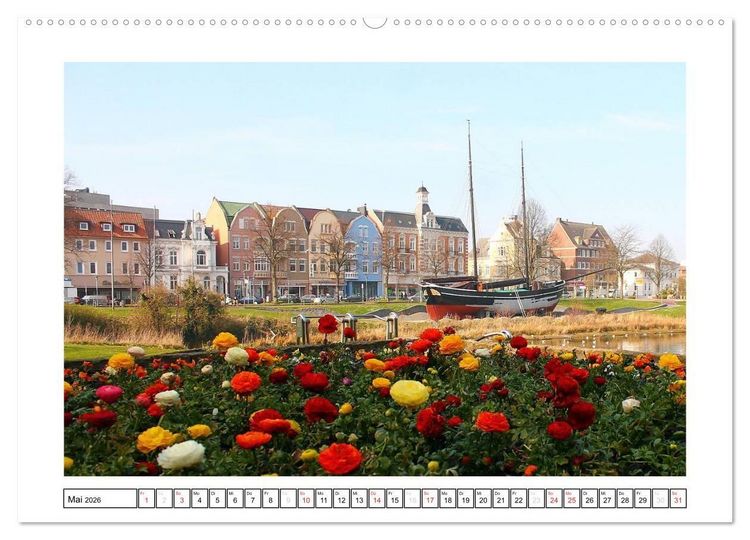 Produktbild: Nordseefeeling - Cuxhaven (hochwertiger Premium Wandkalender 2026 DIN A2 quer), Kunstdruck in Hochglanz