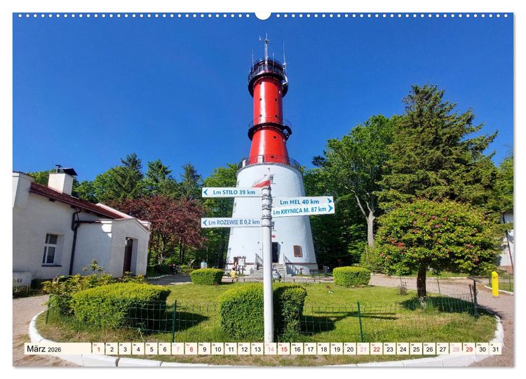 Produktbild: Die polnische Ostsee (hochwertiger Premium Wandkalender 2026 DIN A2 quer), Kunstdruck in Hochglanz