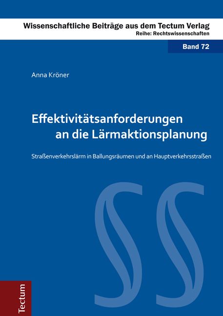 Produktbild: Effektivit&auml;tsanforderungen an die L&auml;rmaktionsplanung