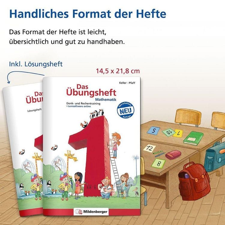 Produktbild: Das &Uuml;bungsheft Mathematik 1 - &Uuml;berarbeitete Neuauflage