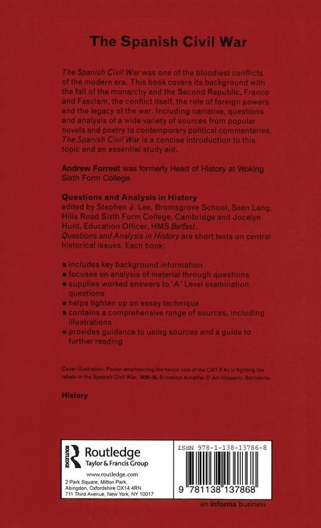Produktbild: The Spanish Civil War