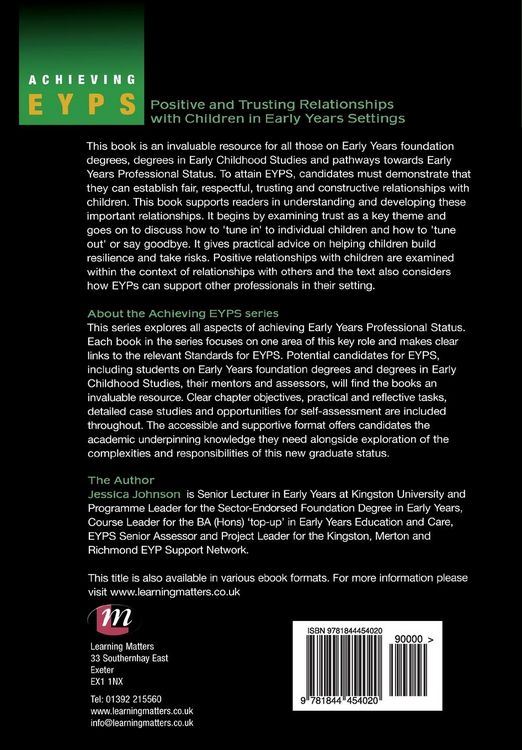 Produktbild: Positive and Trusting Relationships with Children in Early Years Settings