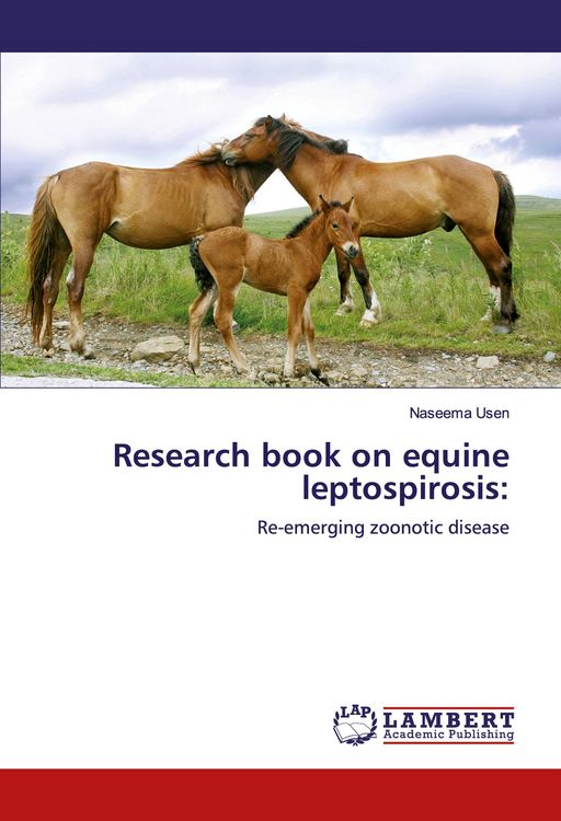 Produktbild: Research book on equine leptospirosis:
