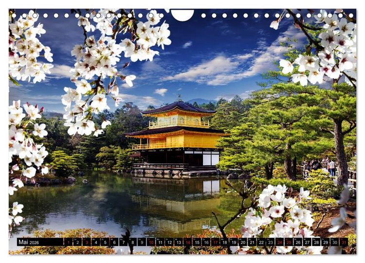 Produktbild: Japan. Impressionen (Wandkalender 2026 DIN A4 quer), CALVENDO Monatskalender